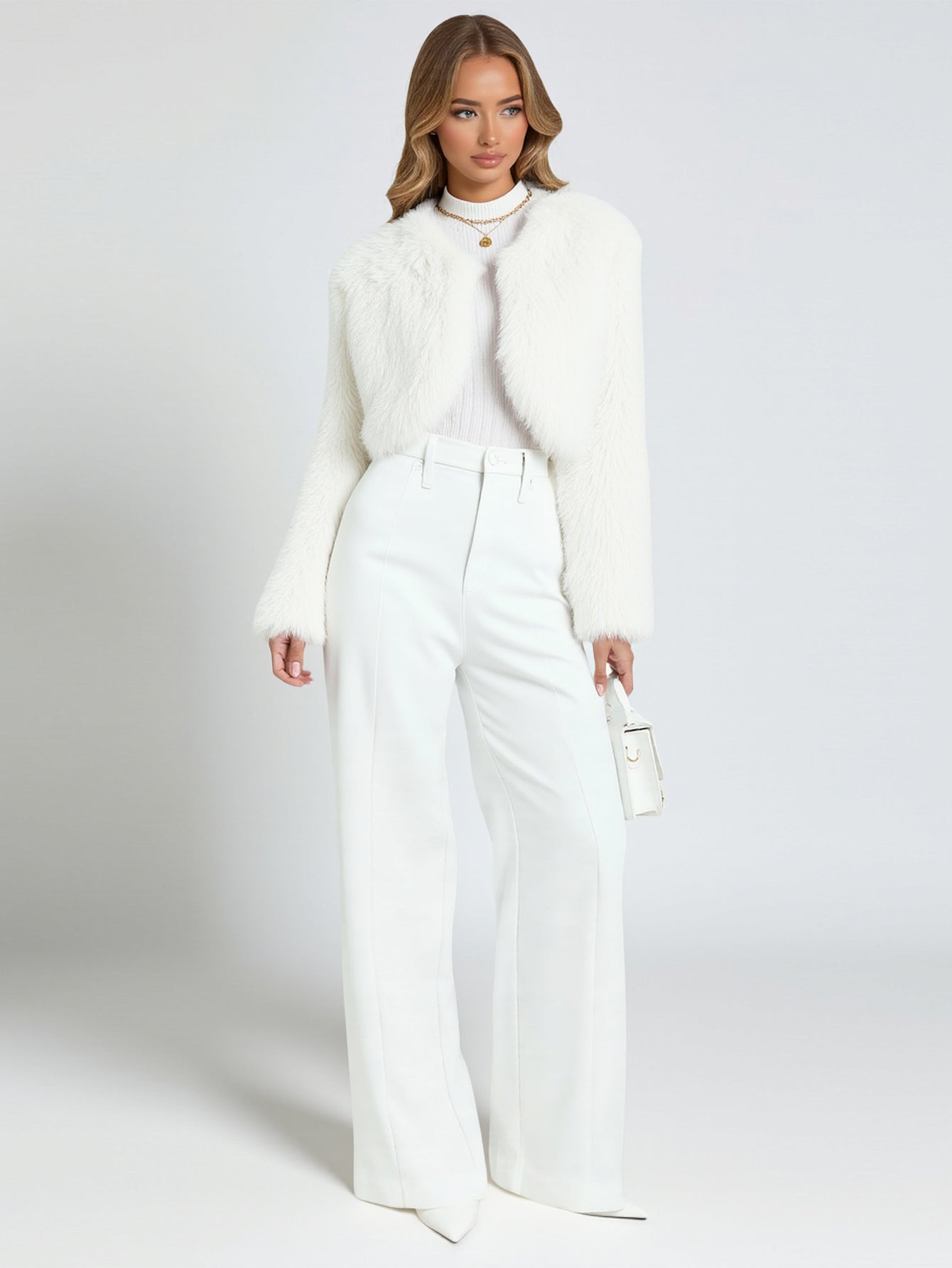 Women's Coats Winter K-Fashion Mature Vibe Solid Color Long Sleeve V-Neck Button Front Coats For Women