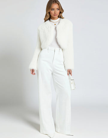 Women's Coats Winter K-Fashion Mature Vibe Solid Color Long Sleeve V-Neck Button Front Coats For Women