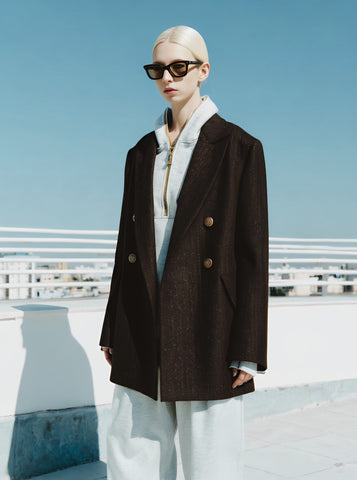 Autumn Casual Fit Long Sleeve Straight Tube Arm Women's Top Fashion Style Regular Length Classic Businesswear