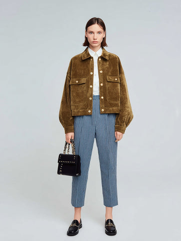 Women's Jackets Autumn Winter 2025 Elegant Cozy Plain Long Sleeve Turn-down Collar Casual Lightweight Jackets