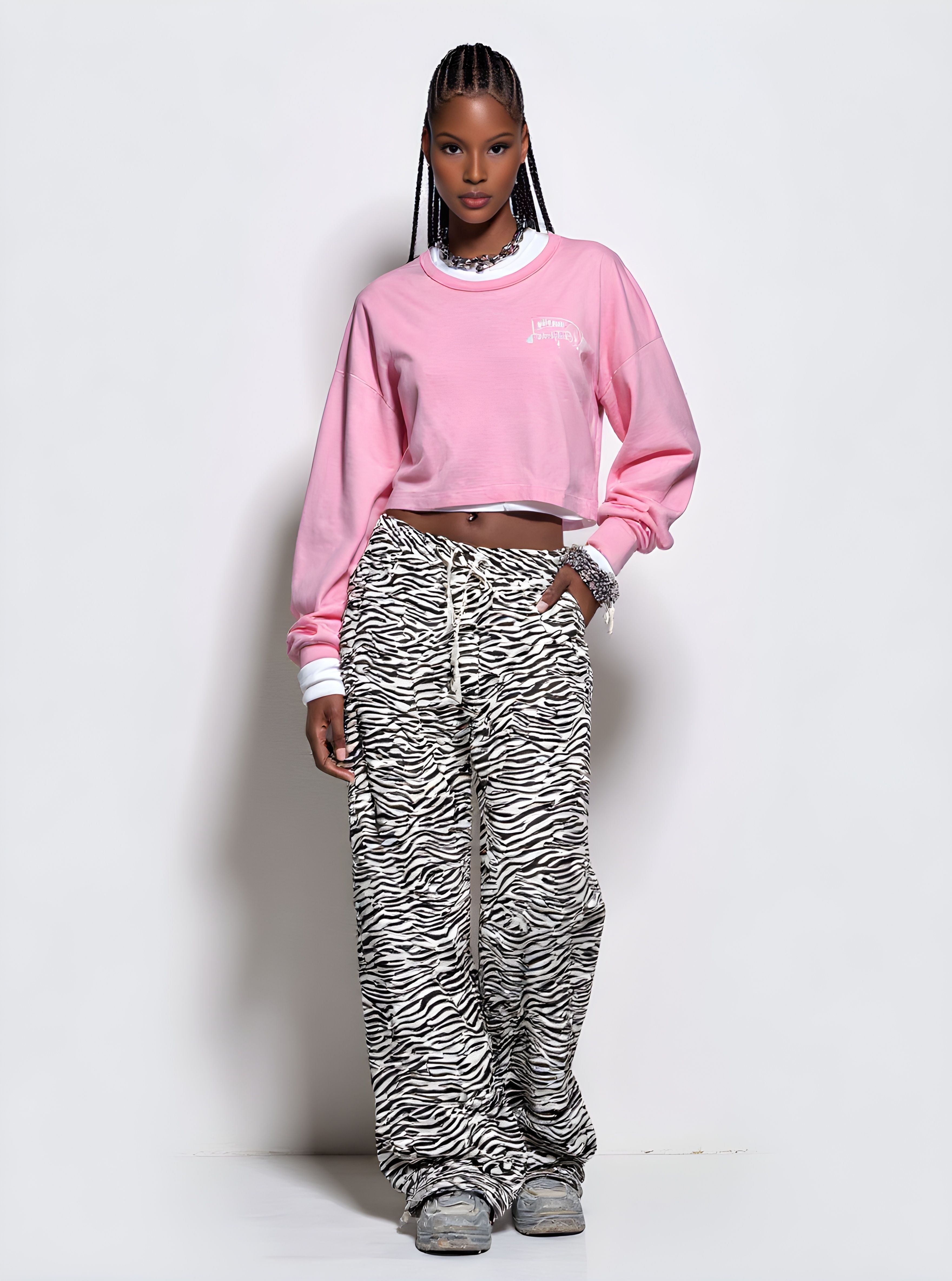 Women's Pants Autumn Winter Fashion Daily 2025 Chic Elegant Leopard Full Length Casual Pants