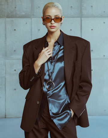 Loose Fit Long Sleeve Casual Style Women's Shirt Autumn Collection Straight Cut Cuff Regular Length Top Fashion Wear