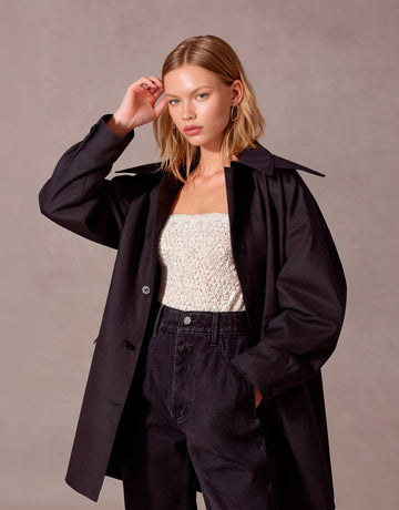 Casual Style Windbreaker Autumn Regular Length Top Women's Fashion Outerwear Practical And Stylish