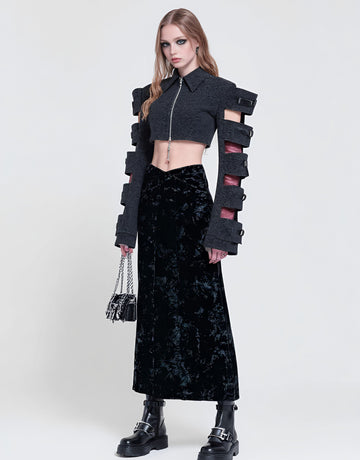 Casual Style Turn-down Collar Jacket For Women Autumn Season Fashionable Outerwear Comfortable Fit Upper Apparel