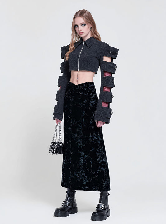 Casual Style Turn-down Collar Jacket For Women Autumn Season Fashionable Outerwear Comfortable Fit Upper Apparel