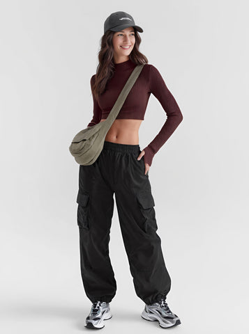 Casual Straight Leg Pants Full Length Fit Mid Waist Autumn Fashion Women's Bottom Wear Comfortable Loose Trousers