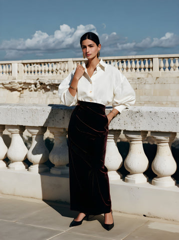 Women's Shirts 2025 Autumn Casual Simple Plain Single Breasted Button Front Lantern Sleeve Shirt Collar Daily Shirts