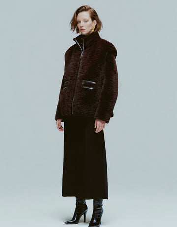 Winter Plush Coat Women's Casual Style Comfortable Warm Outerwear for Cold Weather