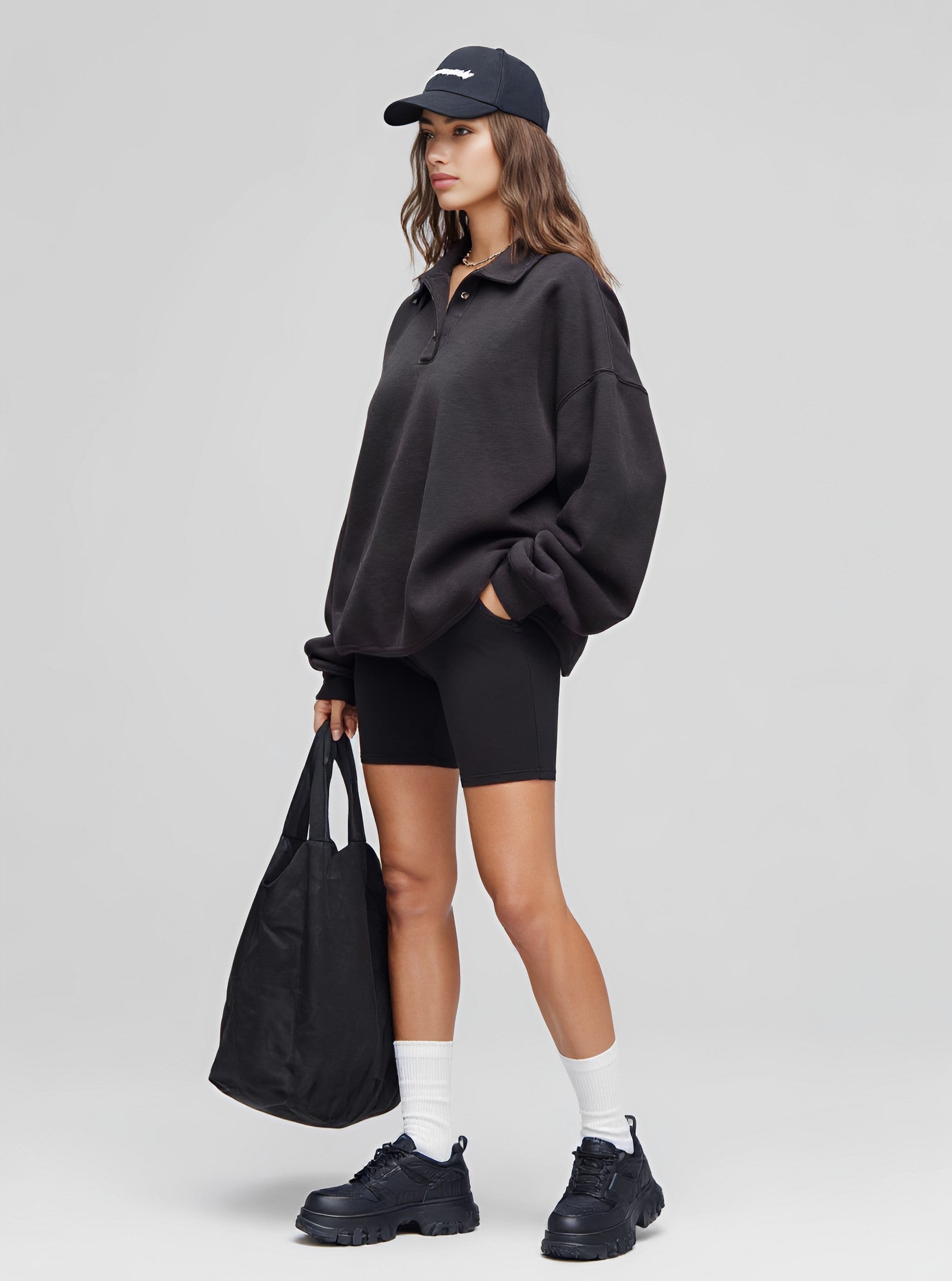 Autumn Casual Hoodie Tailored Fit Straight Sleeve Style Women's Sweatshirt Casual Comfortable Top