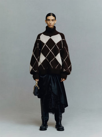 Loose Fit Long Sleeve High Collar Straight Tube Sweater Winter Casual Wear Regular Length Women's Top Fashion Clothes