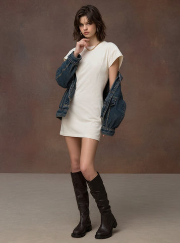 Summer Casual Round Neck Sleeveless Wide Leg Dress Ankle-Length Skirt Style Regular Fit Women's Clothing Autumn Fashion