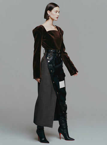 Casual Mid-Length A-Line Skirt Regular Waist Style Women's Fashion Spring Autumn Seasonal Skirts Casual Skirts