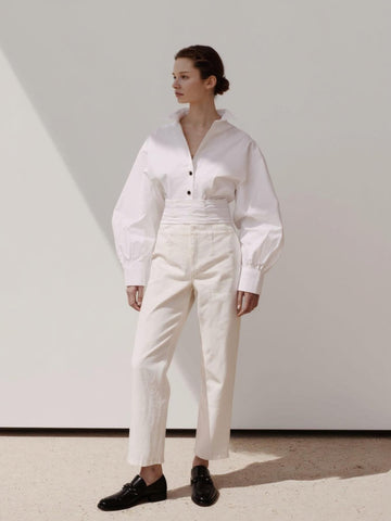 Women's Autumn Winter 2025 Shirts Daily Fashion Plain Long Sleeve Lapel Knot Regular Fit Button Front Shirts