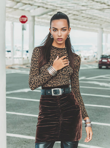 Retro Long Sleeve T-Shirt Autumn Winter Casual Clothes Straight Sleeve Length Regular Women's Top Fashion Streetwear