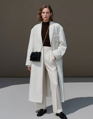 Casual Style Winter Coat Regular Length Top Women's Fashion Outerwear for Cold Weather Comfortable Fit Big Coat