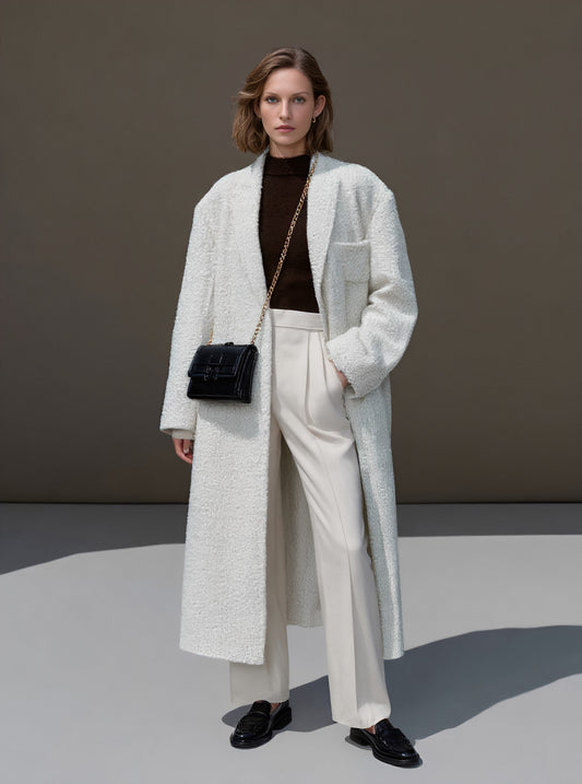 Casual Style Winter Coat Regular Length Top Women's Fashion Outerwear for Cold Weather Comfortable Fit Big Coat