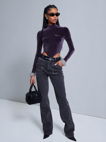 Women's T-Shirts Autumn Winter Fashion Daily 2025 Graceful Minimalist Plain Long Sleeve High Neck High Street T-Shirts