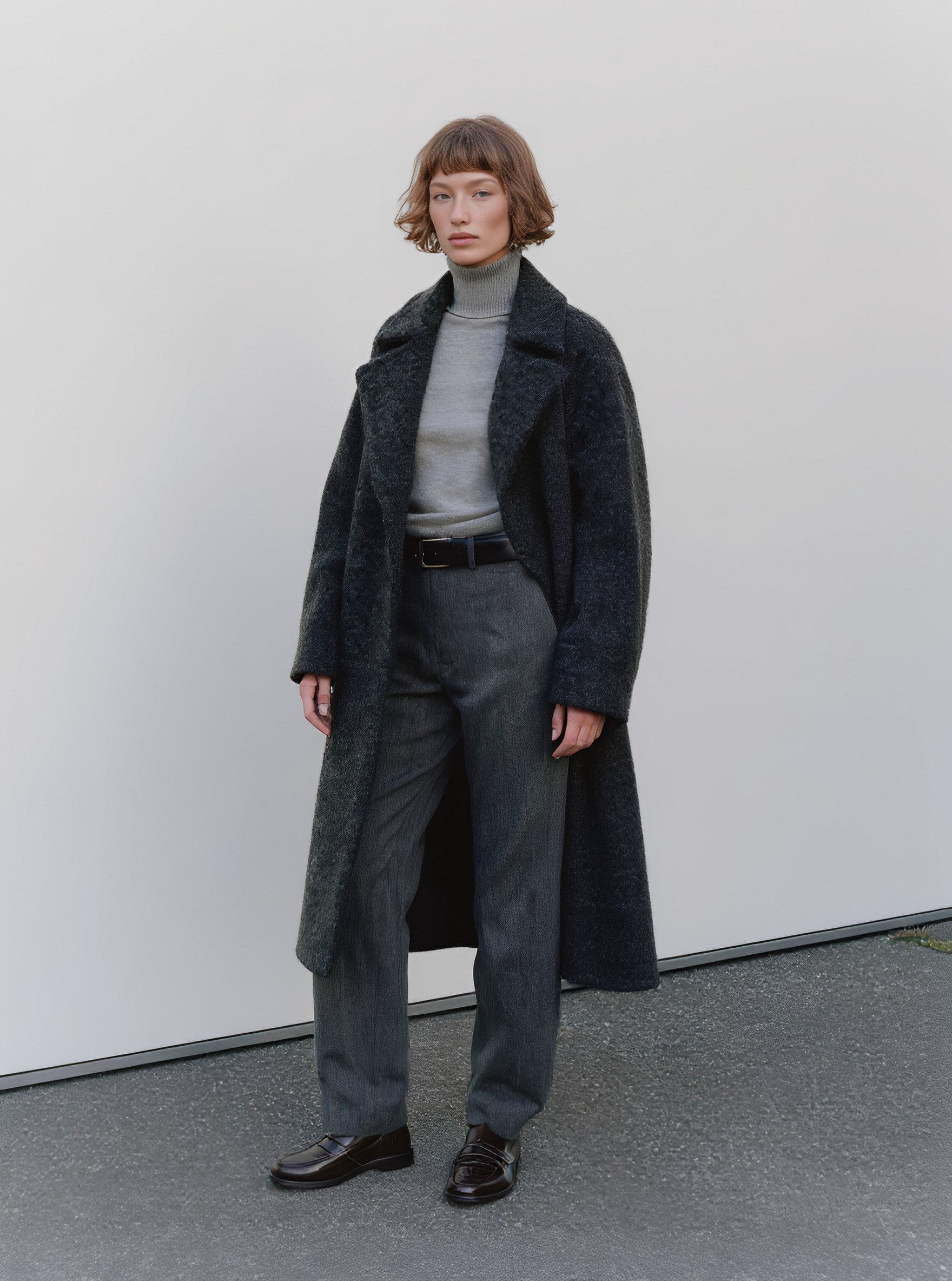 Casual Style Winter Coat Regular Length Top Women's Fashion Outerwear for Cold Weather Comfortable Fit Big Coat