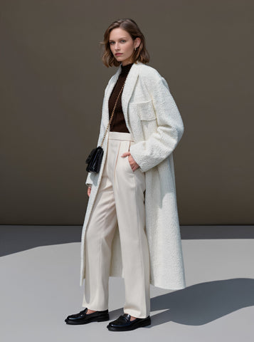 Casual Style Winter Coat Regular Length Top Women's Fashion Outerwear for Cold Weather Comfortable Fit Big Coat