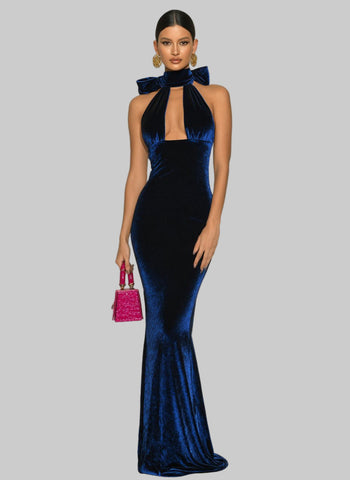 Fashionable Summer Dress High Collar Floor-Length Sleeveless Fit Women's Clothing Elegant Style Maxi Skirt Evening Gown