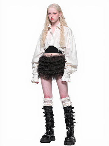 Loose Fit Casual Shirt Autumn Turn-down Collar Regular Length Top Women's Fashion Clothing