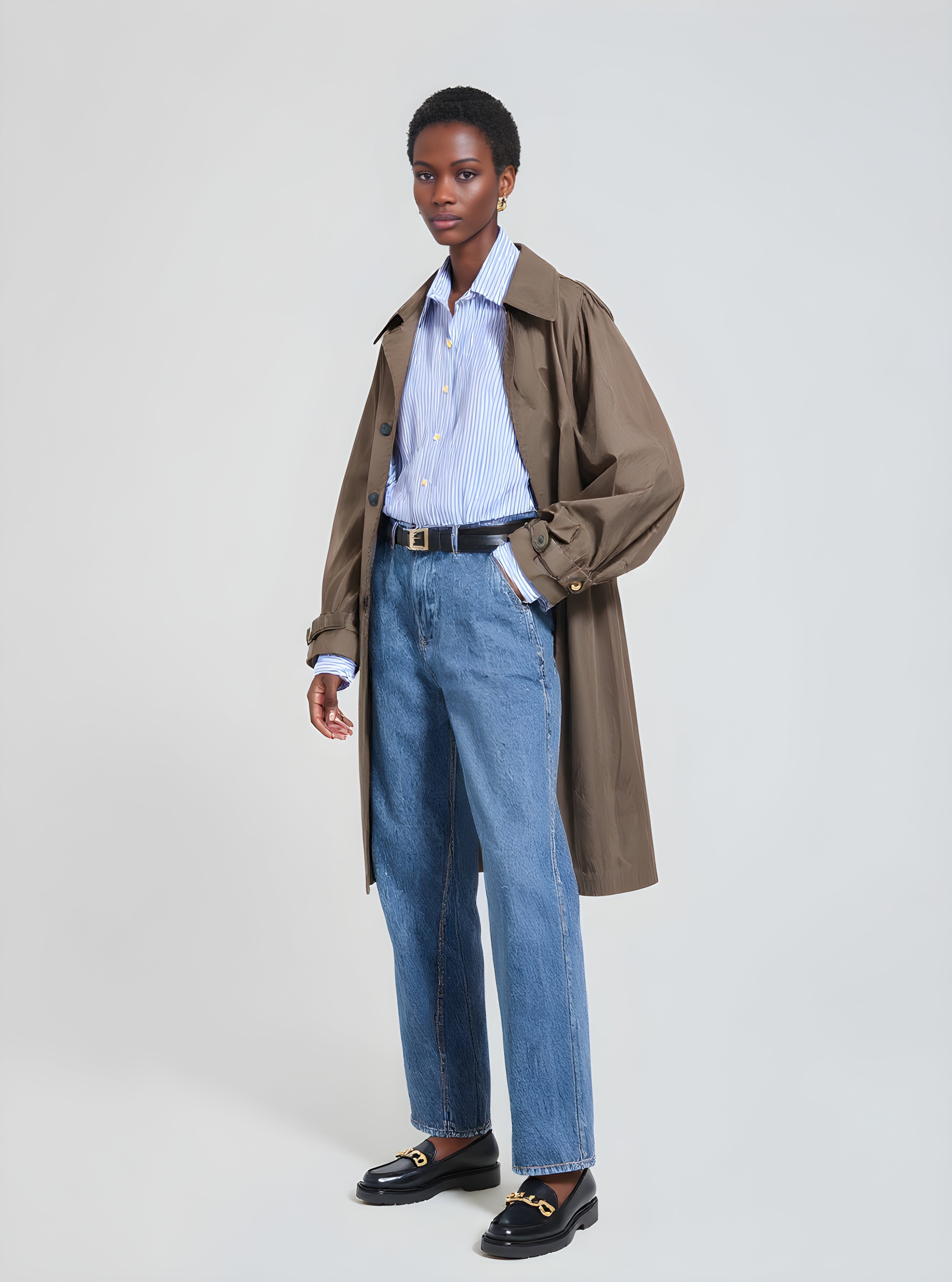 Women's Winter Jackets Autumn Winter Fashion Daily 2025 Elegant Stylish Plain Long Sleeve Lapel Casual Coats