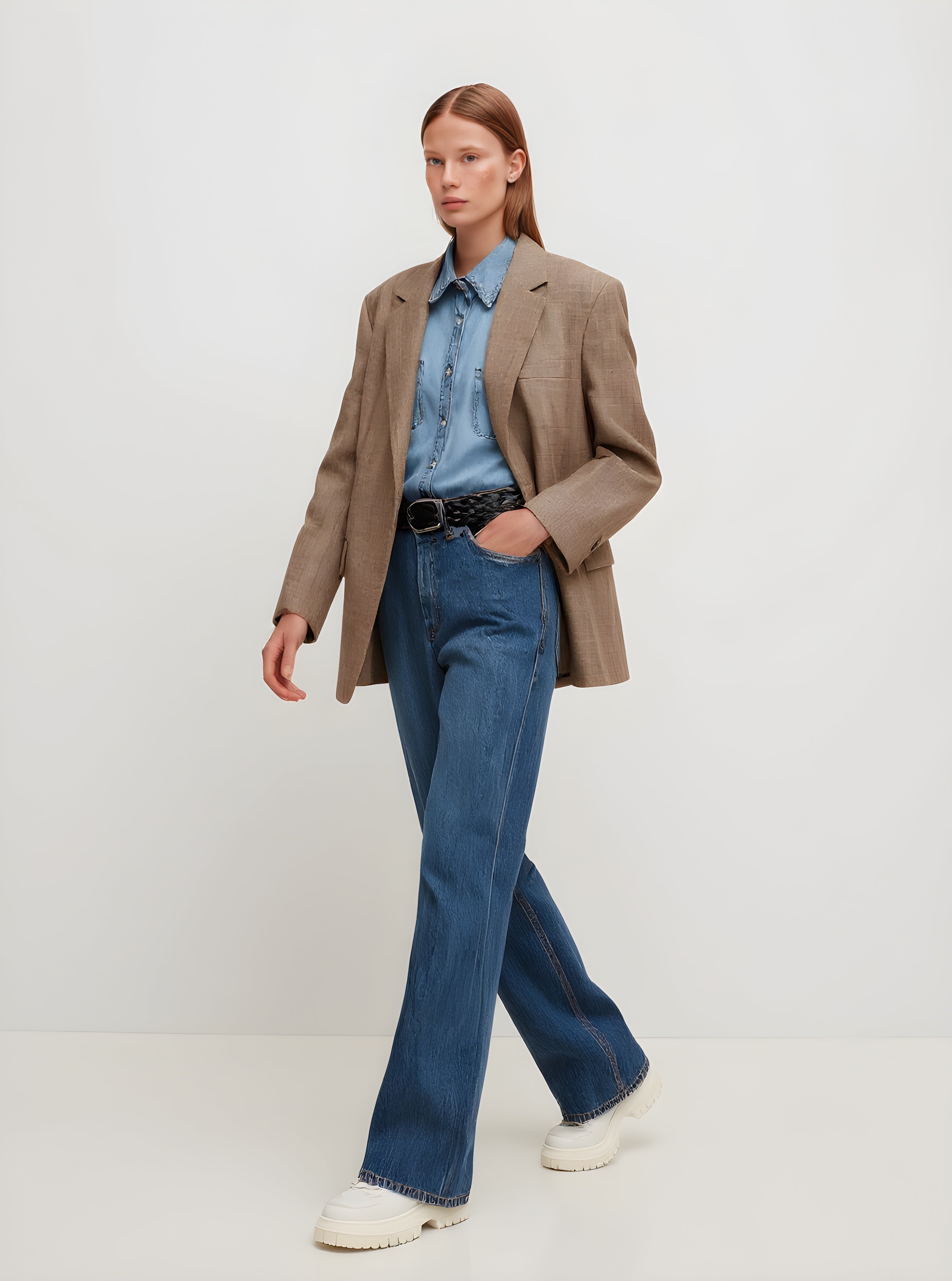 Women's Blazers Autumn Winter Fashion Daily 2025 Elegant Buttoned Plain Long Sleeve Lapel Casual Blazers