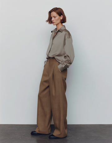 Loose Straight Leg Pants Casual Full Length Trousers Mid Waist Women's Autumn Fashion Comfortable Fit Long Pants