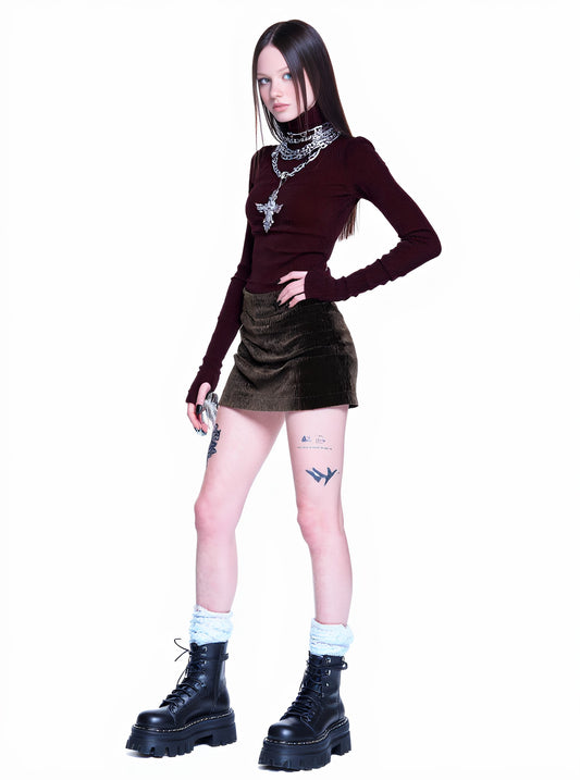 Autumn Long Sleeve T-Shirt Casual Straight Sleeve Top Regular Length Women's Fashionable Tee Comfortable Breathable Shirt