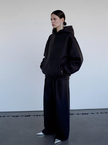 Loose Fit Winter Hoodie Casual Straight Sleeve Women's Top Comfortable Streetwear Fashion Upper Apparel Spring Autumn