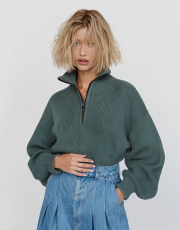 Loose Fit Long Sleeve Sweater Winter Clothes Casual Style Turn-down Collar Straight Sleeve Regular Length Women's Top