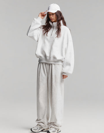 Autumn Winter Casual Fit Suit Trousers Women's Fashion Ensemble Long Pants Set Comfortable Style Clothing