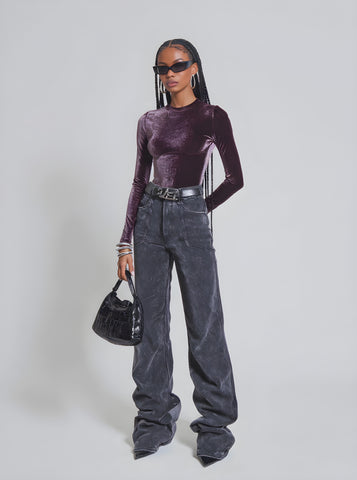 Women's T-Shirts Autumn Winter Fashion Daily 2025 Elegant Chic Plain Long Sleeve High Neck High Street T-Shirts