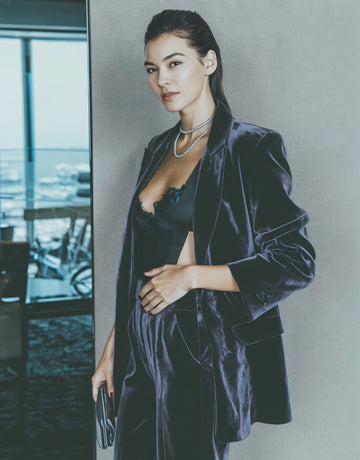 Autumn Winter Casual Fit Suit Trousers Women's Fashion Ensemble Long Pants Set Comfortable Style For Business And Leisure