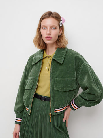 Casual Collared Winter Jacket Women's Topwear Fashion Style Flip Collar Outerwear for Cold Weather Seasons