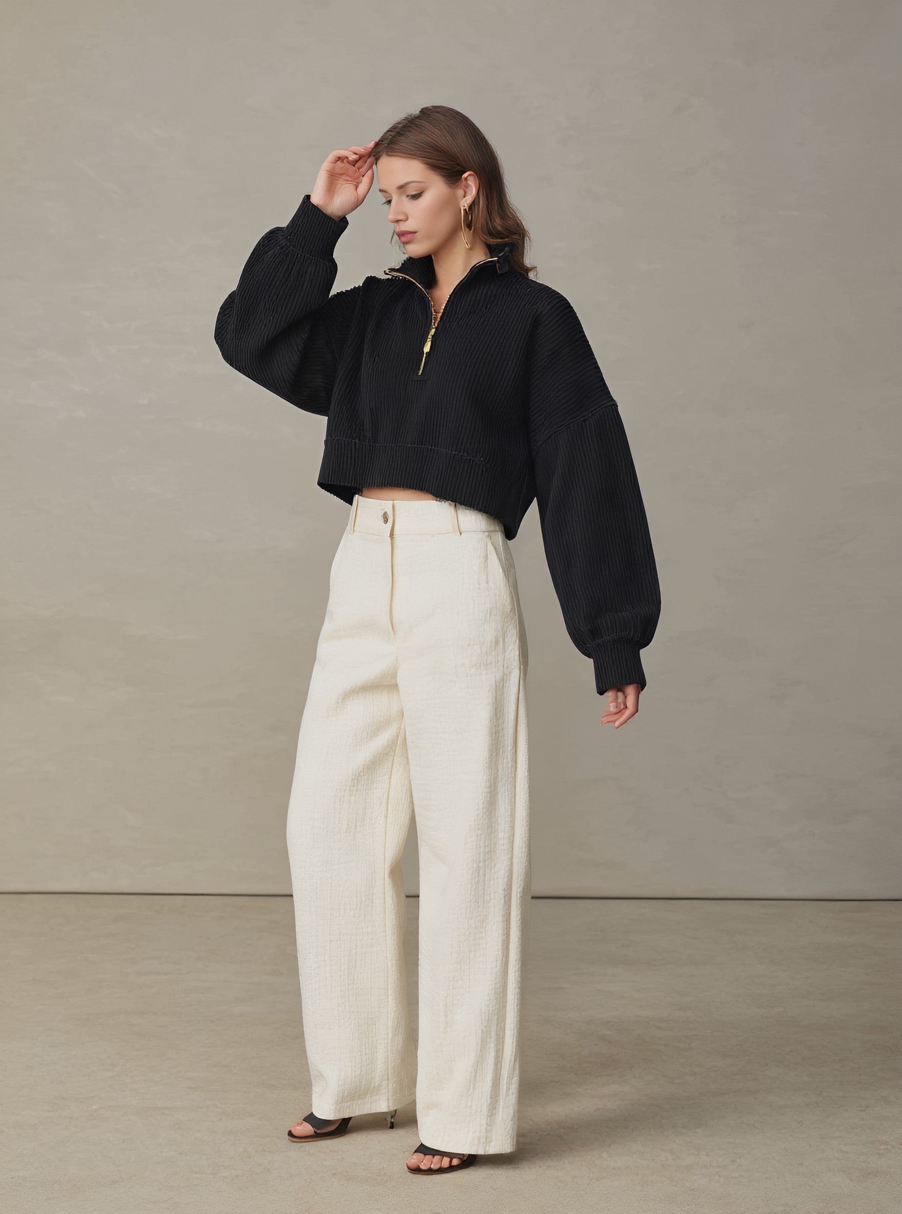 Loose Fit Winter Hoodie Casual Straight Sleeve Style Women's Sweatshirt Casual Comfortable Warmth Streetwear Top