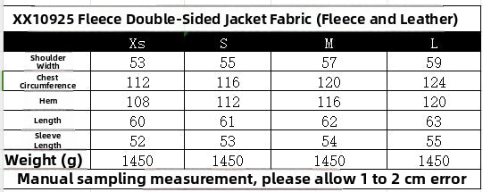 Women's Double-Sided Fleece Jacket Coat European American Style Winter Fashion Trend Personality Top Outerwear