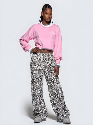 Women's Pants Autumn Winter Fashion Daily 2025 Chic Elegant Leopard Full Length Casual Pants