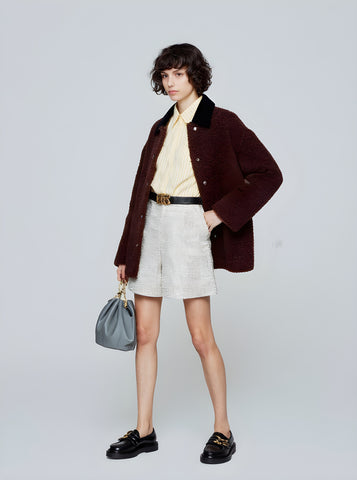 Women's Winter Jackets Autumn Winter Fashion Daily 2025 Simple Elegant Plain Long Sleeve Lapel Casual Coats