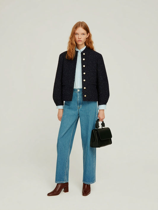 Women's Winter Jackets Autumn Winter Fashion Daily 2025 Buttoned Wilderness Plain Long Sleeve Round Neck Casual Coats