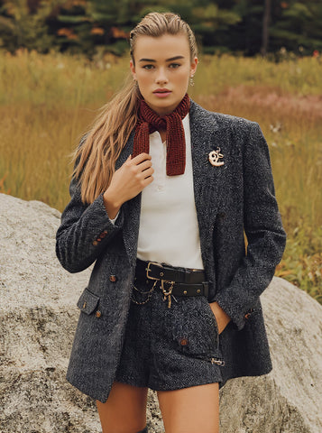 Spring Autumn Long Sleeve Straight Cut Suit Casual Fit Dress Regular Length Women's Top Fashion Style Business Office Wear