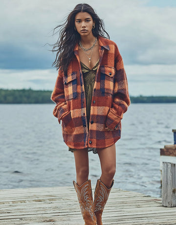 Casual Style Winter Coat Regular Length Top Women's Fashion Outerwear for Cold Weather Comfortable Fit Big Coat