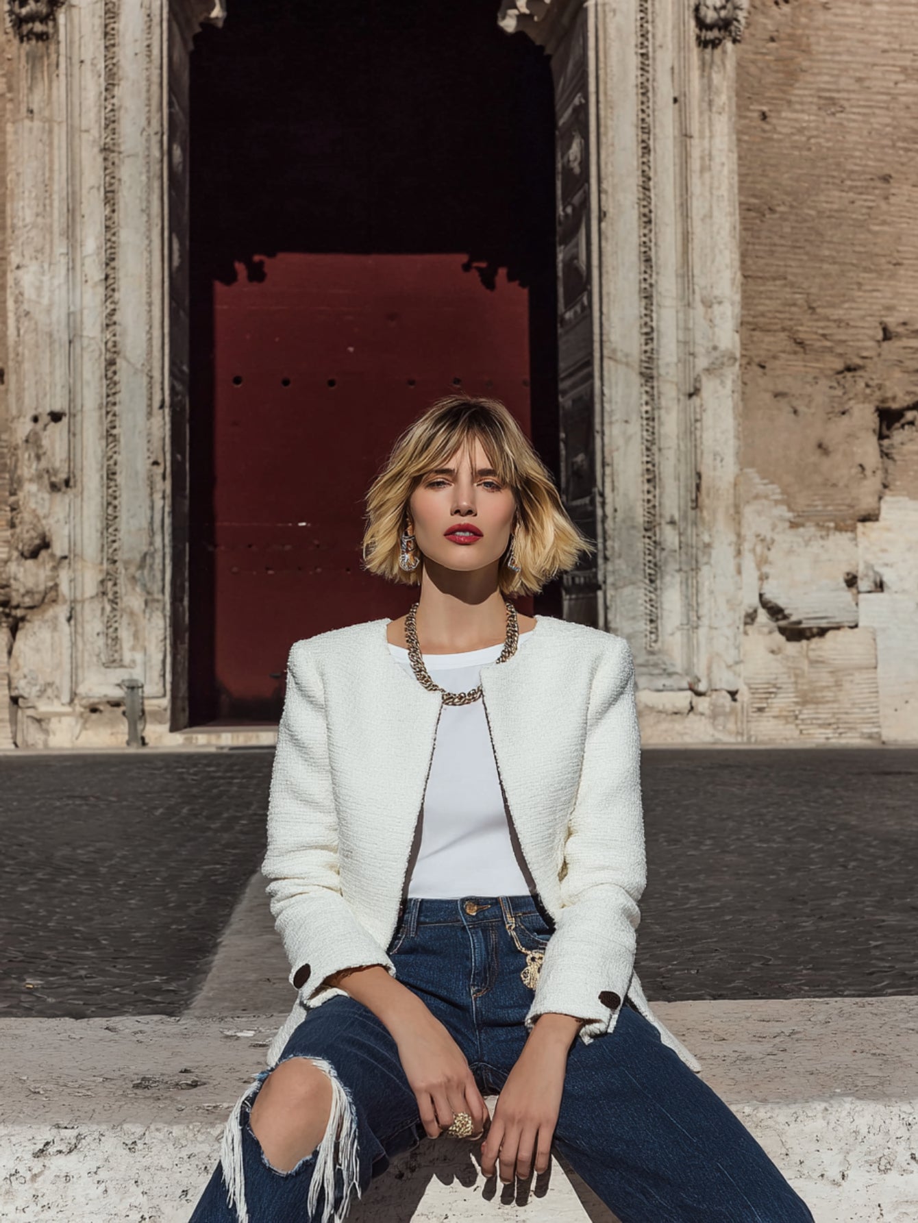 Autumn Jackets 2025 Women's Elegant Plain Long Sleeve Open Front Fitting Slim Office Lady Jackets