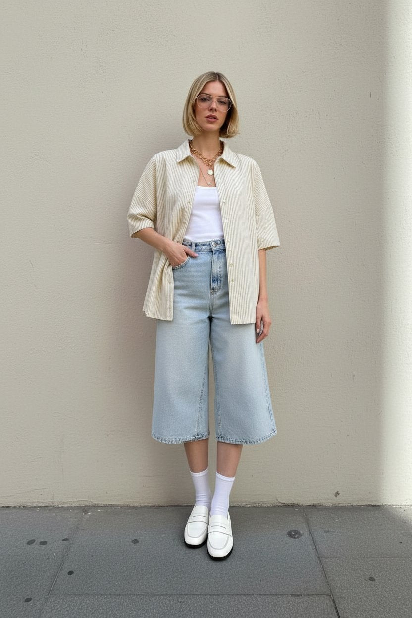 Loose Fit Casual Shirt Autumn Winter Clothes Long Style Turn-down Collar Female Top Fashion Outerwear