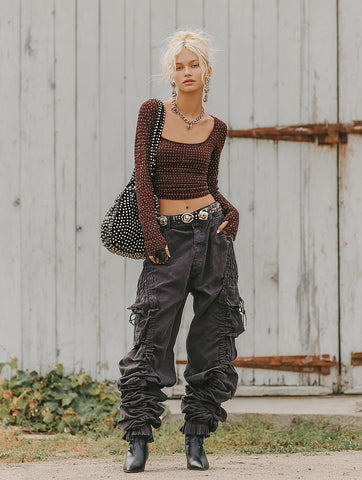 Casual Loose Long Straight Leg Pants Mid Waist Trousers For Women Spring Dress Autumn Fashion Comfortable Loose Fit Trousers