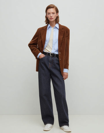 Women's Blazers Autumn Winter 2025 Chic Graceful Plain Long Sleeve Lapel Casual Blazers