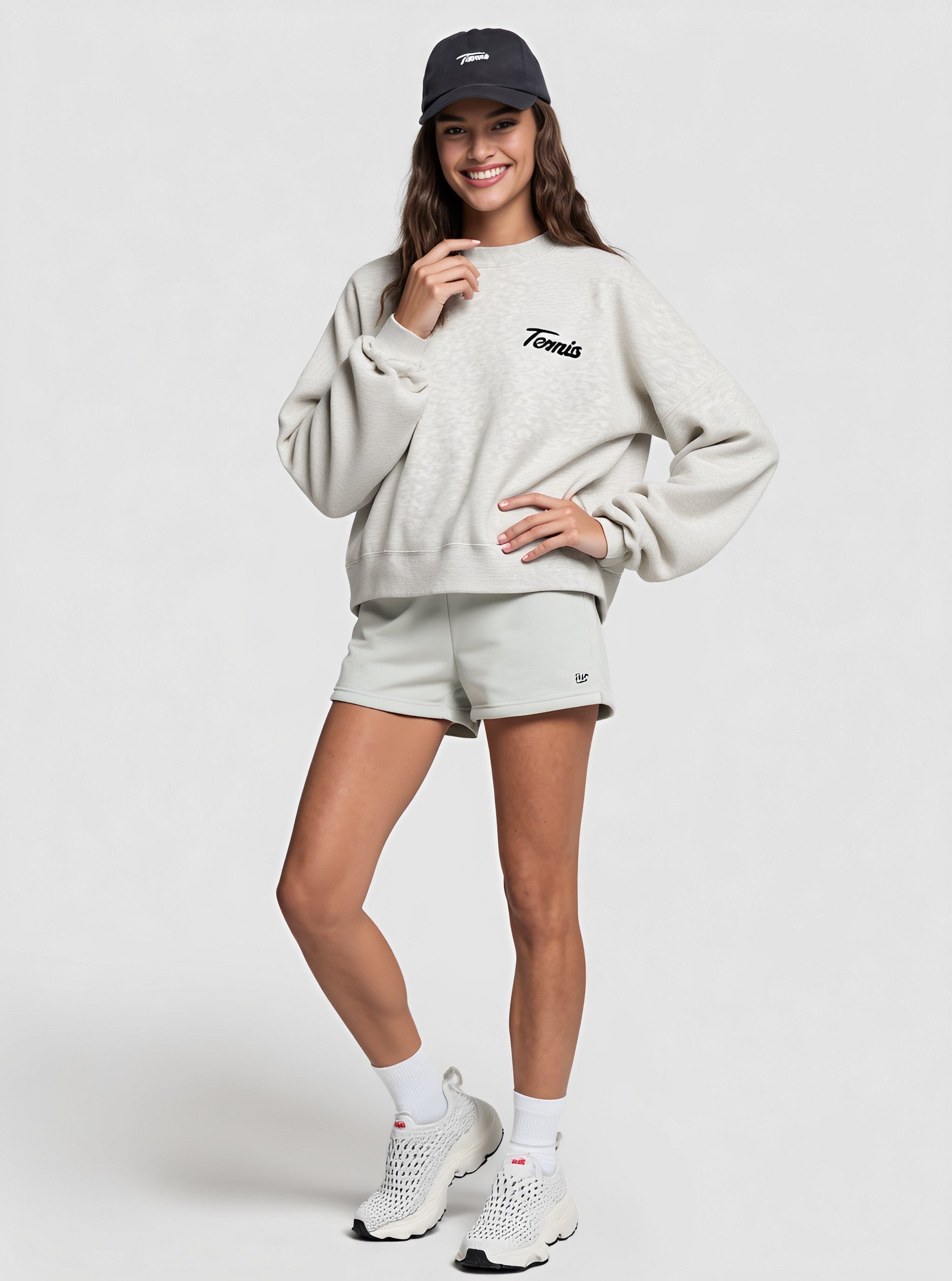 Autumn Winter Hoodie Casual Straight Sleeve Fit Style Women's Top Fashionable Comfortable Streetwear