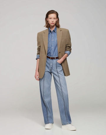 Women's Blazers Autumn Winter 2025 Elegant Stylish Plain Long Sleeve Lapel Casual Blazers