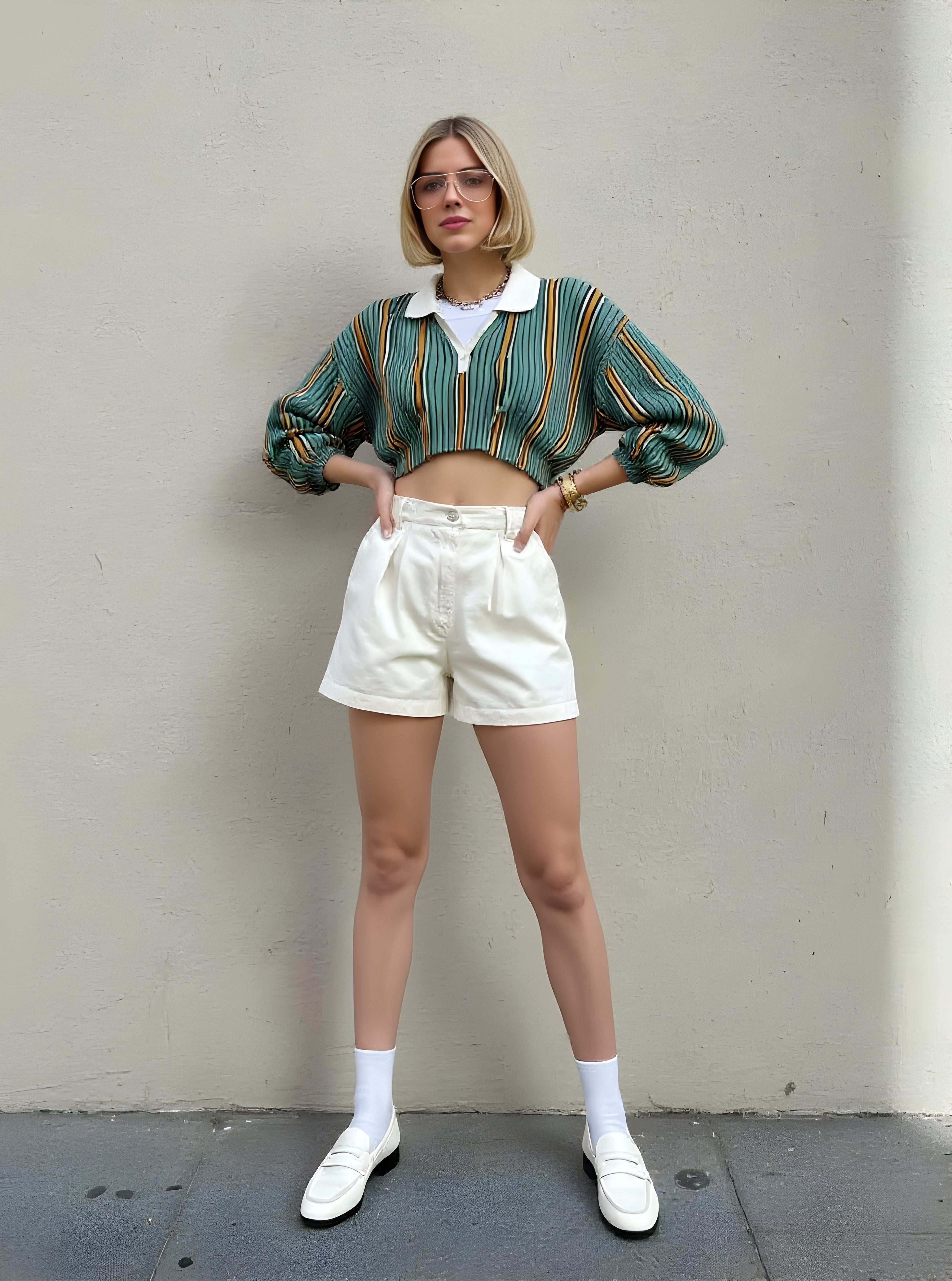 Autumn Winter Long Sleeve Lantern Sleeve T-Shirt Streetwear Casual Short Style Women's Top Fashion Comfortable Breathable