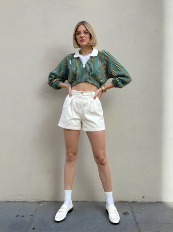 Autumn Winter Long Sleeve Lantern Sleeve T-Shirt Streetwear Casual Short Style Women's Top Fashion Comfortable Breathable